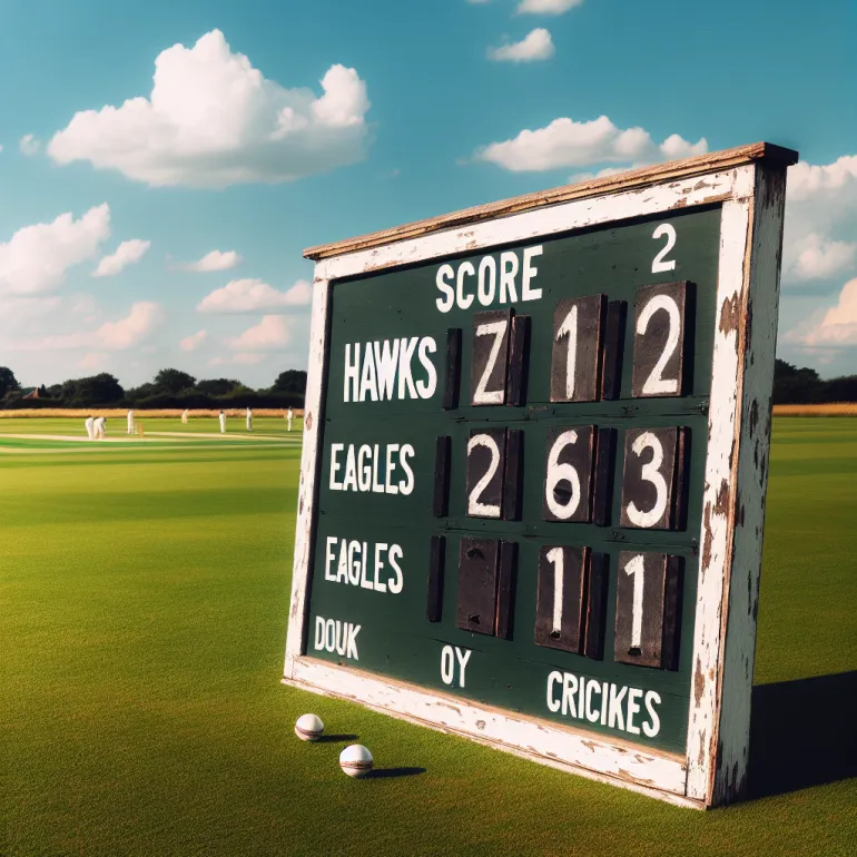 Cricket score .