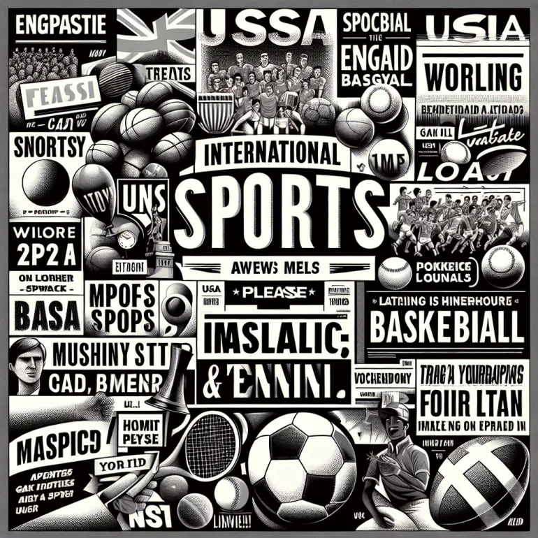 International sports news headlines