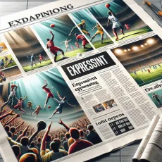 Sports news paper