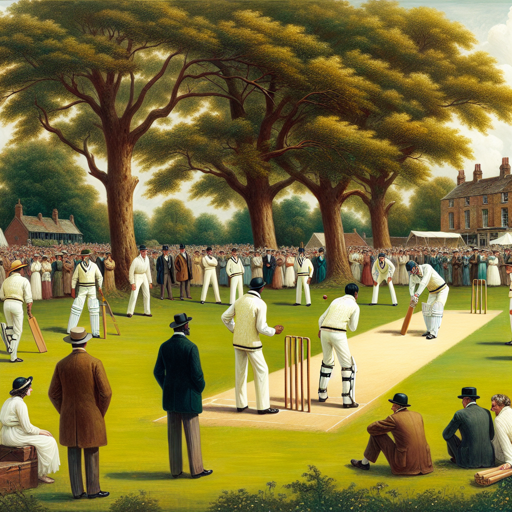 cricket paragraph in english