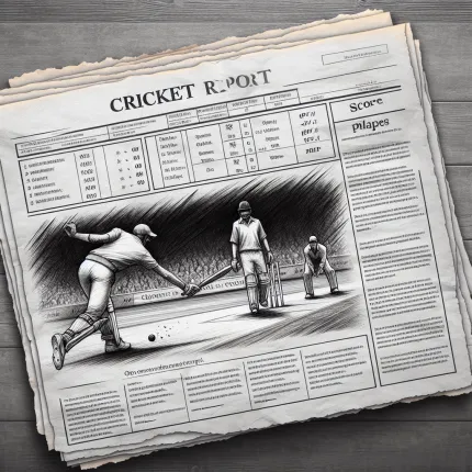 Cricket report