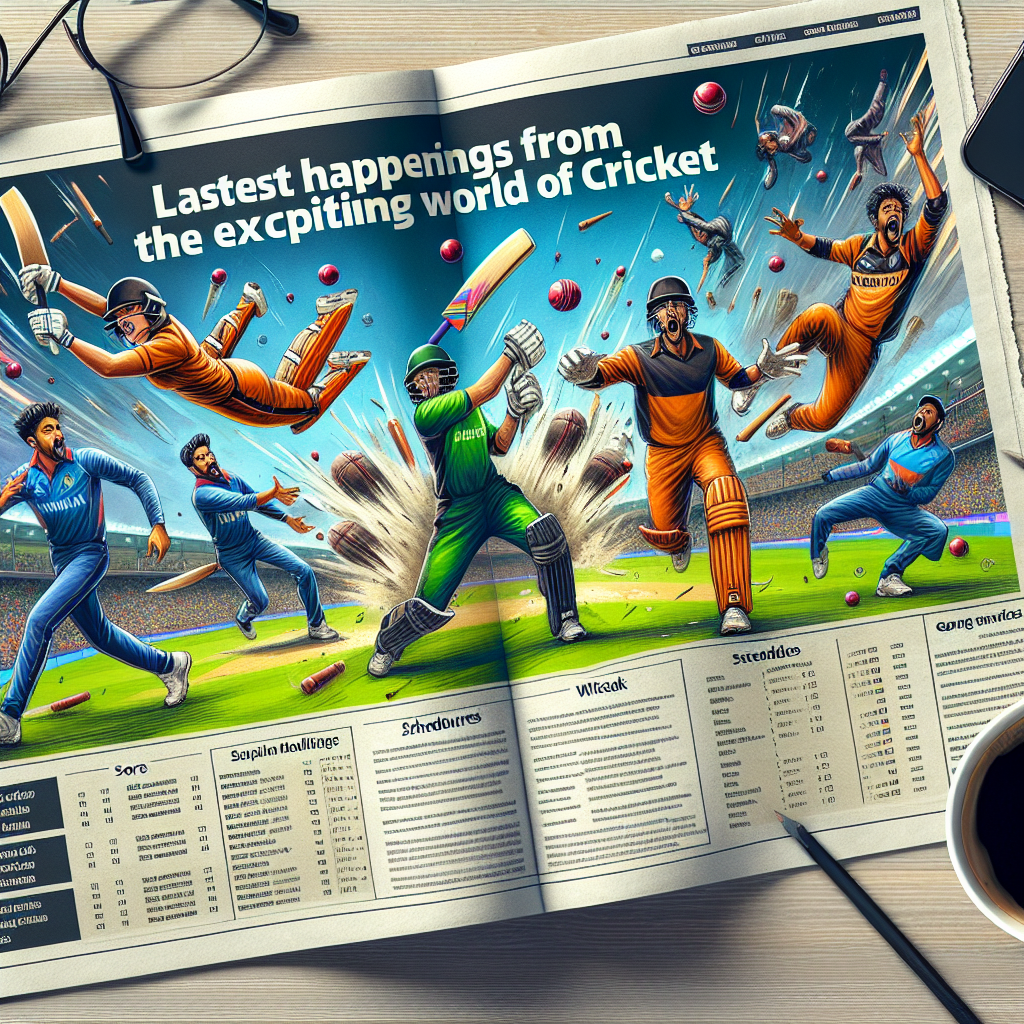 recent cricket news