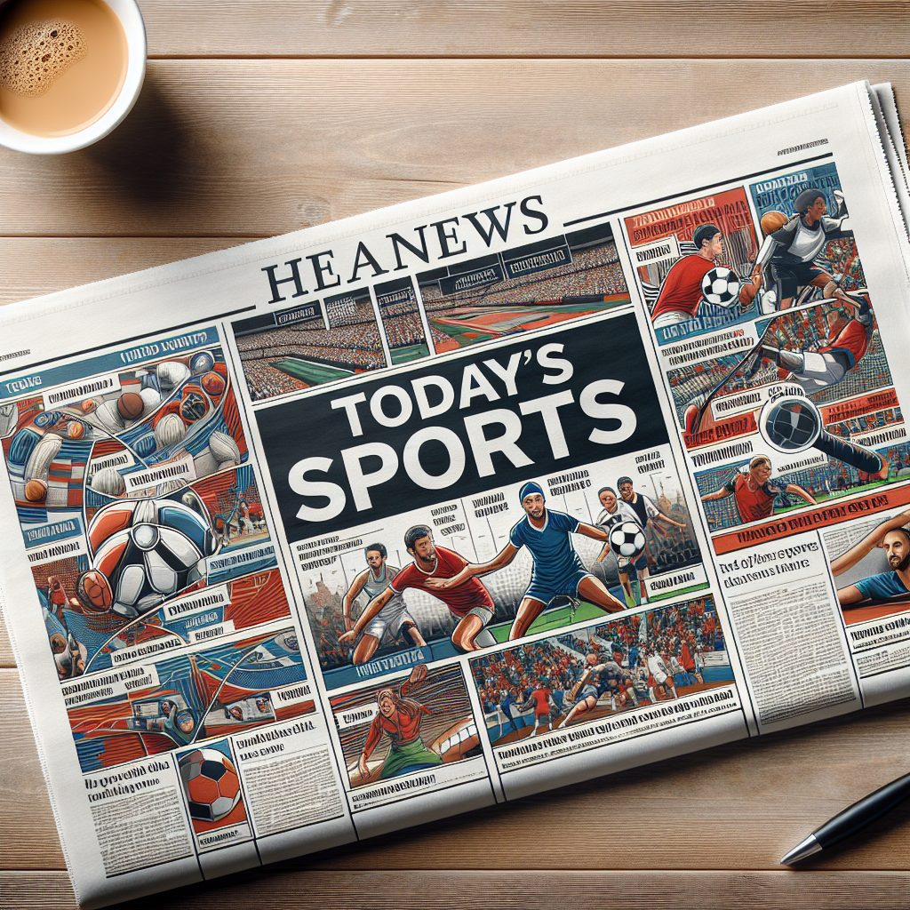 today's sports headlines in english